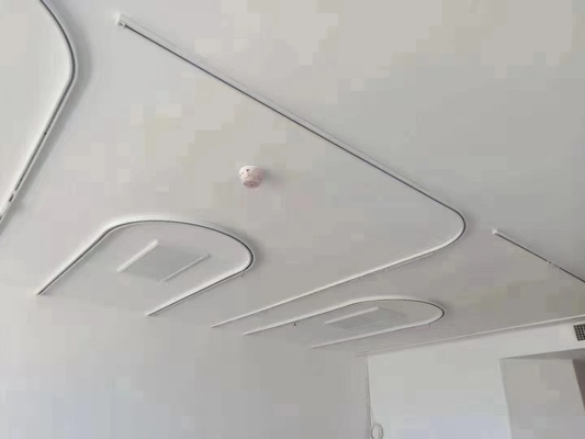 Flachspur Krankenhaus Vorhangspur U-Typ/L-Typ/Maßgeschneidert/ruhig laufen/smooth bewegen
