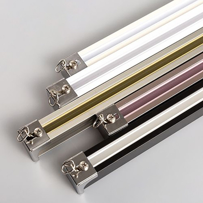 Doppelspurige Vorhangspuren aus Aluminiumlegierung zur einfachen Montage und Abnahme