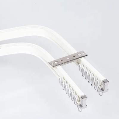 Doppelspurige Vorhangspuren aus Aluminiumlegierung zur einfachen Montage und Abnahme
