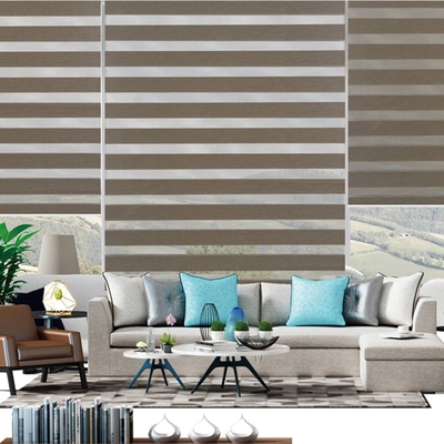 Tag und Nacht 100% Polyester Zebra Blind leicht zu reparieren Fensterdecken Roller Blinds