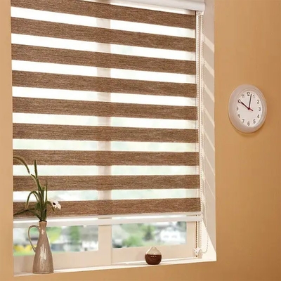 Tag und Nacht 100% Polyester Zebra Blind leicht zu reparieren Fensterdecken Roller Blinds