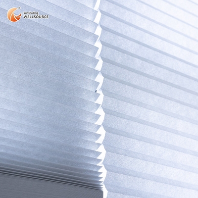 Soft-Touch-Pleated Blinds Stoff angepasst und 16-20-26-38-45mm für eine sanfte Textur