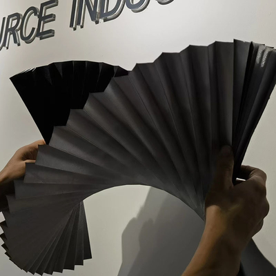 Soft-Touch-Pleated Blinds Stoff angepasst und 16-20-26-38-45mm für eine sanfte Textur