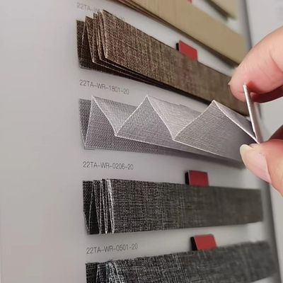 Wind- und Sonnenschutz-Pleated Blinds Stoff mit 24-Stunden-Nachverkaufservice