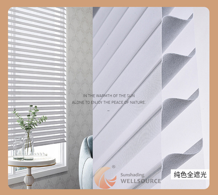 WELLSOURCE Handbuch 2&quot;Shangri-la Schattierungen Nicht-Ausmacklicht Filterung für Zuhause, Büro, Hotel, Club, Restaurant Custom Made