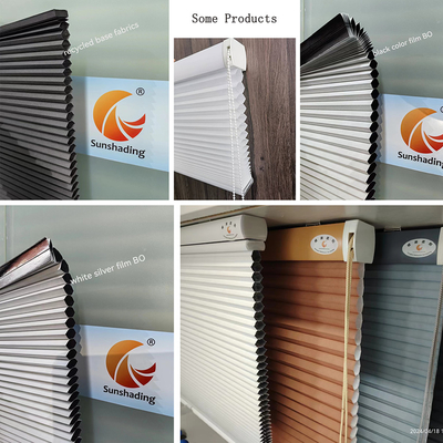 WELLSOURCE Tag- und Nacht-Zellschattierungen, Blackout Top Down Bottom Up Honeycomb Blinds für Fenster, kabellose Fensterblenden