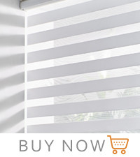 WELLSOURCE Kabellose Zellschatten ohne Bohrungen Honighals Blinds Vernichtung für Fenster Schlafzimmer, Büro einfach zu installieren