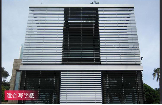 Manuell geöffneter Typ Anpassung von Aluminiumspulpen Blinden für ein raffiniertes Aussehen
