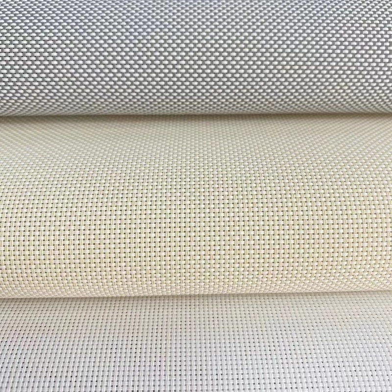 Anti-UV- und umweltfreundliche Polyester/Glasfaser/Linen-Rollblindstoffe für Büros