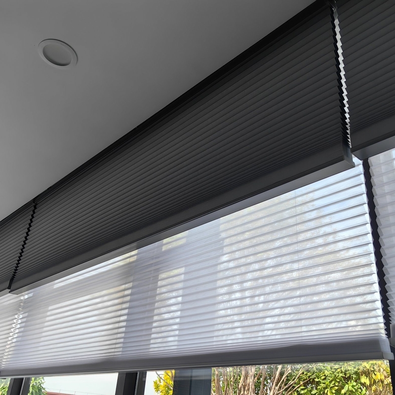 Kind Honeycomb Blinds Licht und Temperaturkontrolle für 16-20-26-38-45mm Fenster