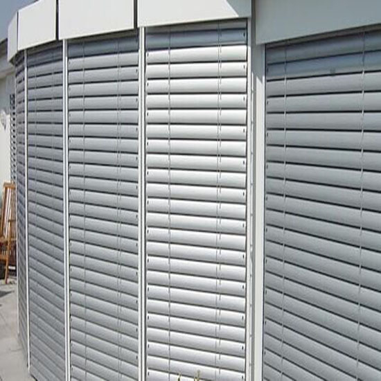Manuell geöffneter Typ Anpassung von Aluminiumspulpen Blinden für ein raffiniertes Aussehen
